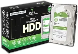 MATRIX HARD DRIVE 500 GB 500 GB Desktop White SATA III Internal Hard Disk Drive (HDD)