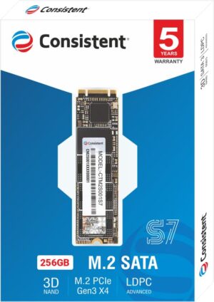 Consistent SSD 256GB M.2 SATA