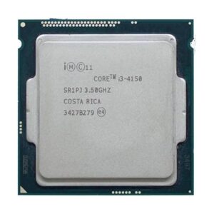Core i3 4130/4150/4160/4170/4330/4340/4350/4360/4370 4th Generation, 2.9 GHz Upto 3.8 GHz, LGA 1150 Socket, 2 Cores, 4 Threads, 3/4 MB