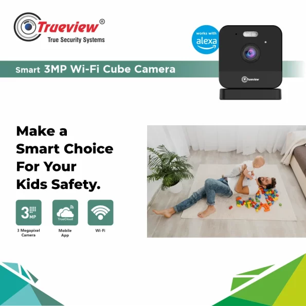 Smart 3MP Wi-Fi Cube Camera