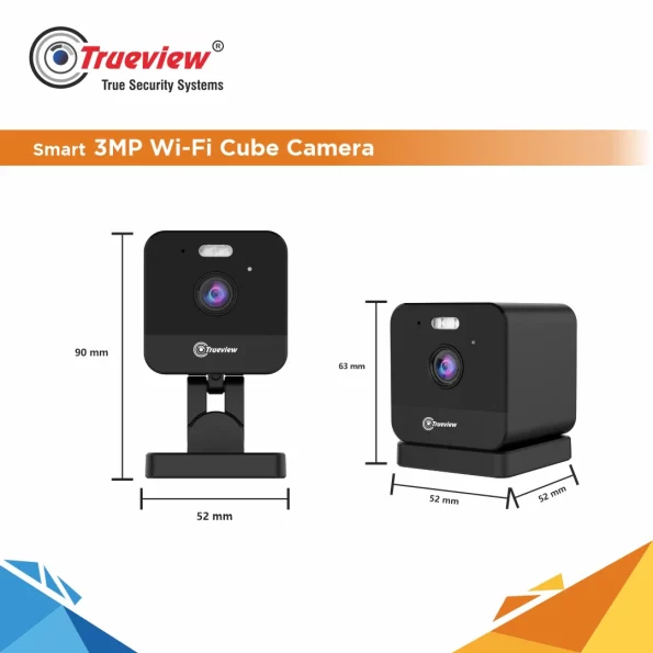 Smart 3MP Wi-Fi Cube Camera