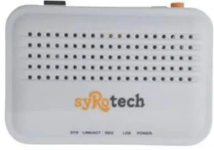 Syrotech SY-GPON-1000R-DONT Router 2.4 GHz 300 Mbps Wifi Speed Single Band Ethernet (Cable Broadband) (White)