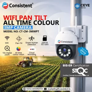 Consistent 3MP Wi-Fi Mini PT